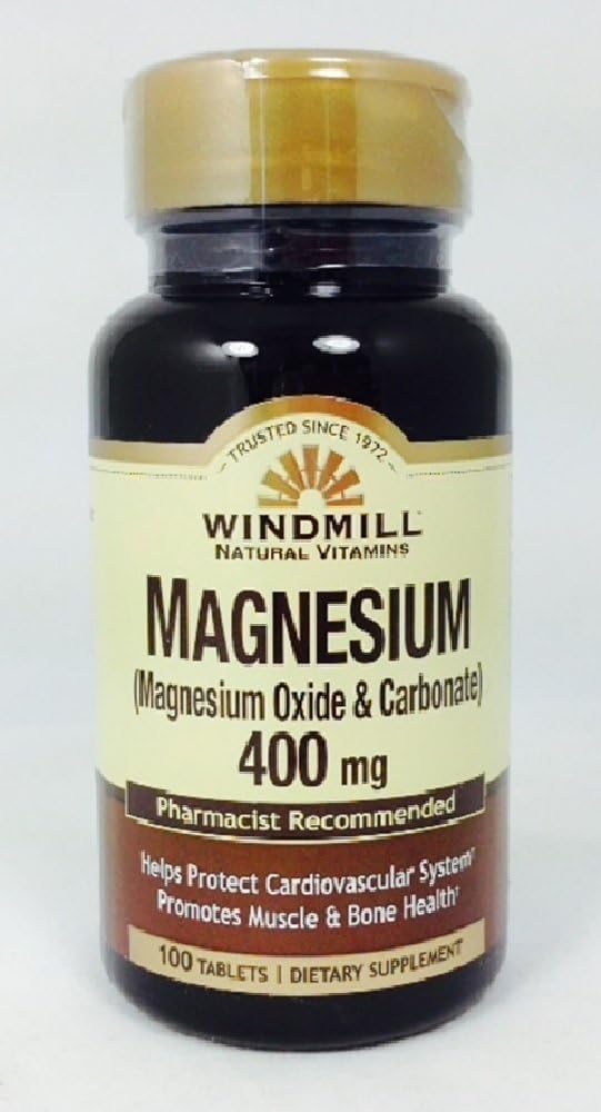 Windmill Magnezyum 400 Mg Tabletleri, 100.0 Kont