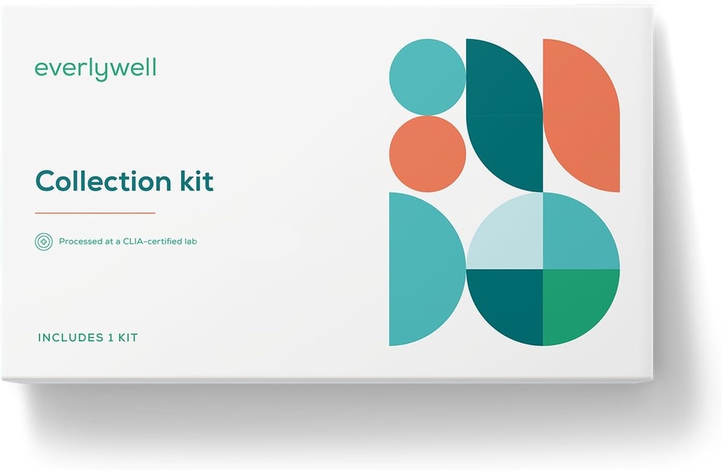 Everlywell Thyroid Test - σετ συλλογής στο σπίτι - Ακριβή αποτελέσματα από ένα εργαστήριο CLIA-Certified εντός των ημερών -Ages 18+