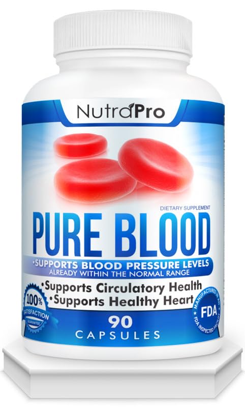 NutraPro Συμπληρώματα αρτηριακής πίεσης – Υγιής καρδιά, επίπεδο χοληστερόλης, υποστήριξη πίεσης αίματος. με Hawthorn. Χάπια Πίεσης του Αίματος για Φυσική Αντιυπέρταση και Παραμένουν στη Ζώνη BP.90 Κάψουλες.