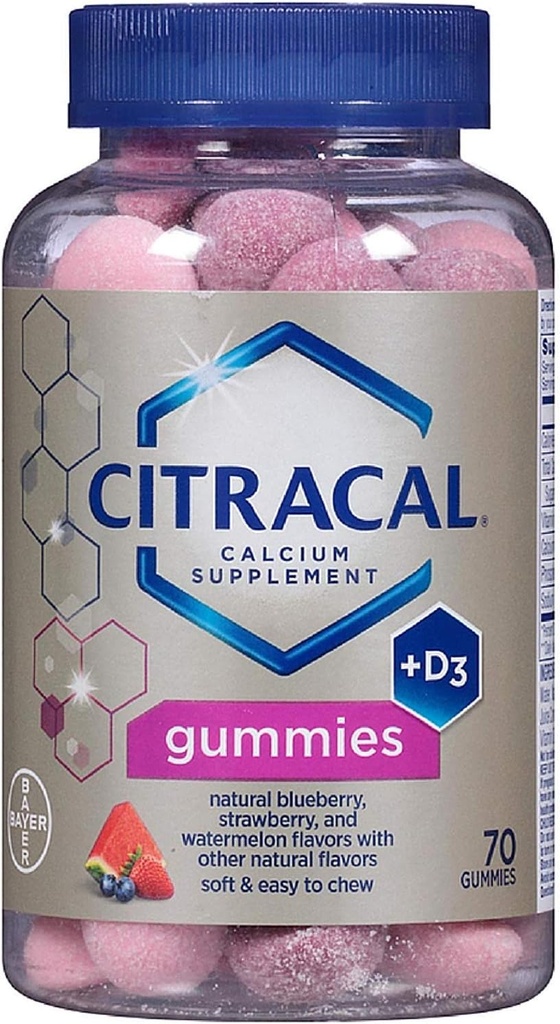 Citracaluba Supplement Gummies 70 ea (Paketi 3)