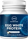 MRM Beslenme Yumurta Beyaz Protein | Vanilla Flavored | 23g Fat-Free protein | Digestive enzimlerle | En Yüksek Biyoloji Değeri | Klinik Olarak Test Edildi | 20 Hizmet