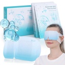 LC-dolida 14 Packs Hyaluronic Acid Steam Göz Maskesi Kuru Gözler Kendi Isıtma Göz Buhar Maskesi Uyku Spa Seyahat İş Gezisi Tamamları Kadınlar için Rahatlama Hediyeleri, Erkekler için Rahatlama Hediyeleri, Erkekler