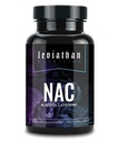 Leviathan Beslenme NAC Supplement N-Acetyl Cysteine for Lung, Liver, Immune Support - Potent Antioksi Support to Boost Glutathione Levels 600 mg, 120 Capsules