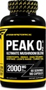 Primaforce Peak O2 Performans Mushroom Support Oksijen Abhidratörü (180 Capsules) (2,000 mg Per Servis, 60 Hizmet) - Athletic Performance Supplement, Ultimate Mushroom Mix