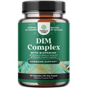 Bioperine ile Erkekler için Saf DIM Supplement - DIM Estrogen Blocker for Men for Hormon Denge & Prostate Health - Diindolylmethane testosteron Kompleks with Broccoli Florets - 60 Capsules