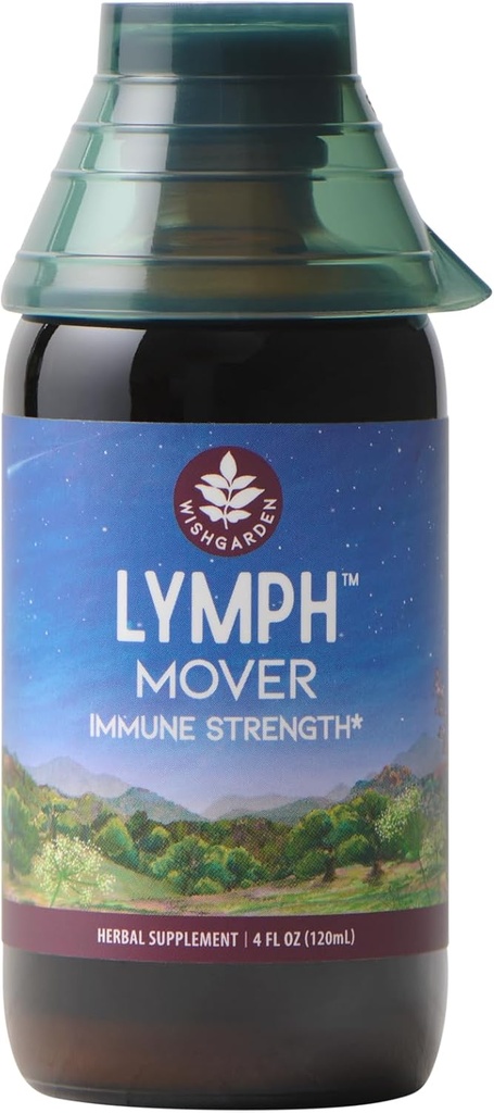 WishGarden Herbs Lymph Mover Ανοσοποιητική δύναμη - Φυσικό βοτανικό λεμφικό αποστράγγιση και λεμφικό καθαρισμό συμπλήρωμα με εχινάκεια για την ανοσοποιητική υποστήριξη, υποστηρίζει υγιή λειτουργία λεμφικού συστήματος, 4oz