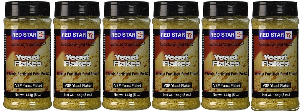 Red Star Beslenme Yeast - VSF Mini Flake - 5 oz Her biri ( Borcu)