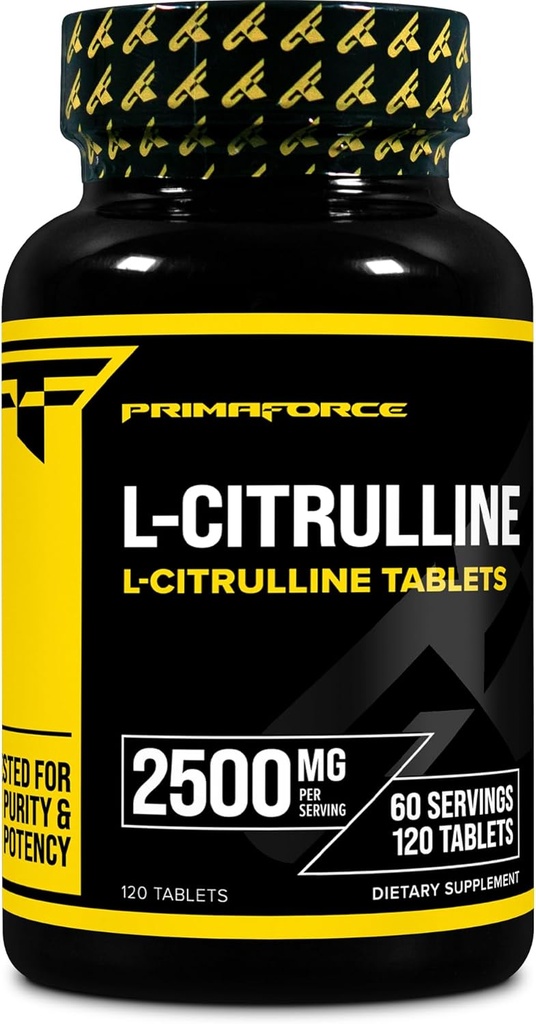 Primaforce L- Κιτρουλίνη 2500mg, 120 δισκία, 60 σέρβις