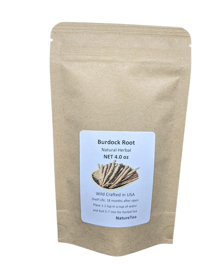 Burdock Kökü - Arctium lapa Roasted Loose Burdock Kökü Doğadan %100 Kesme (4 oz)