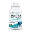 Kappa Nutrition Powered by MagbrainTM L-Threonate Plant-Based, 420 mg Elemental Magnezyum (3 Capsules) from 2,253 mg, 150 Vegan Capsules, Brain, Sleep & Muscle Support.