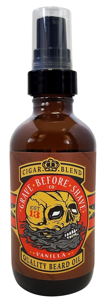 Grave Before Shave Beard Oil (Cigar Blend) 4 oz. Φιάλη