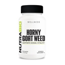 NutraBio Horny κατσικίσιο συμπλήρωμα εκχυλίσματος, 500mg - για τους άνδρες και τις γυναίκες, βοηθά στην υποστήριξη της ενέργειας και της ζωτικότητας, 90 κάψουλες λαχανικών