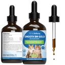 Pet Wellence Dog & Cats için BM Gold – Constipation Relief & Stool Softener, Sağlıklı Bowel Hareketleri Destekler - Doğal Herbal Supplement 4 oz (118 ml)