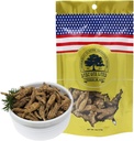 DOL Hand- Selected American Wisconsin Farmed BTC Root | Long Small |美国威斯康辛州 Ba 花旗参 | Cultivated Wisconsin American Browser (Küçük 4oz/Bag)