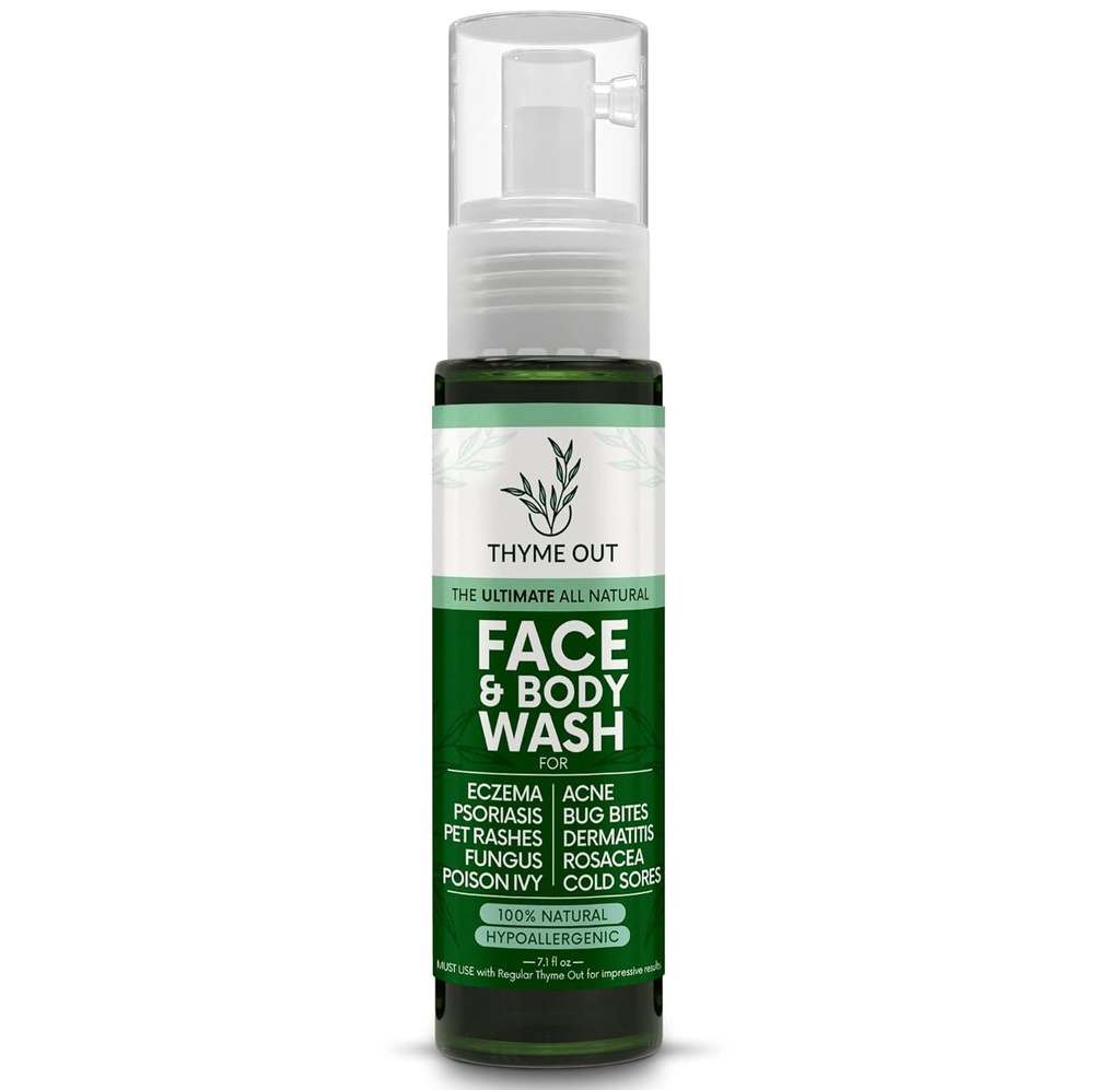 Tüm Doğal Face & Body Eczema, Psoriasis, Pet Rashes, Zehir Ivy, Acne, Bug Bites, Dermatitis, Rosacea & Cold Sores - Soothes Itching ve Irritation (7.1 oz)