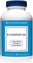 The Vitamin Shoppe B-Complex 100 - Υποστηρίζει την παραγωγή ενέργειας, τη λειτουργία του νευρικού συστήματος & Nutrient Μεταβολισμός – Εξαιρετική πηγή B1, B2, B6, B12, Νιασίνη, Φολικό οξύ & Βιοτίνη (300 Veggie Caps)