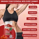 İki Apple Cider Vinegar Gummies satın alın, Free Ashwagandha Gummies alın