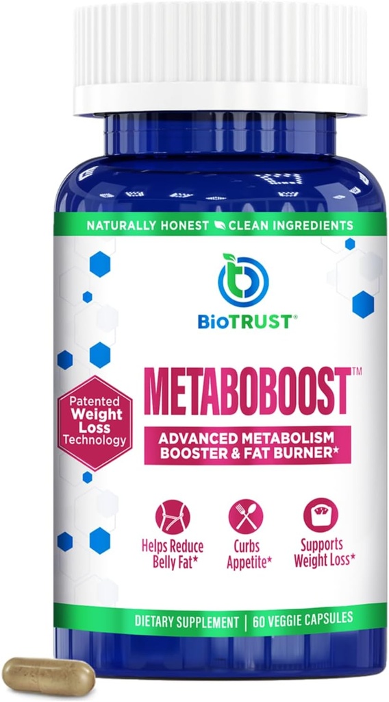 BioTrust MetaboBoost Weight Loss Supplement – Ορεκτικό Καταπιεστικό 