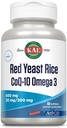 KAL Red Yeast Rice COQ10 Omega 3, 60 Count