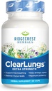 RidgeCrest Clearbuss Ekstra Kuvvet Herbal Decongestant , 60 Vejetary Capsules