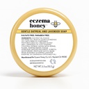 ECZEMA HONEY Gentle Oatmeal ve Lavender Soap - Doğal Eczema Vücut Yıkama - Kuru, Itchy, Hassas ve Irritable Skin (3.3 Oz)