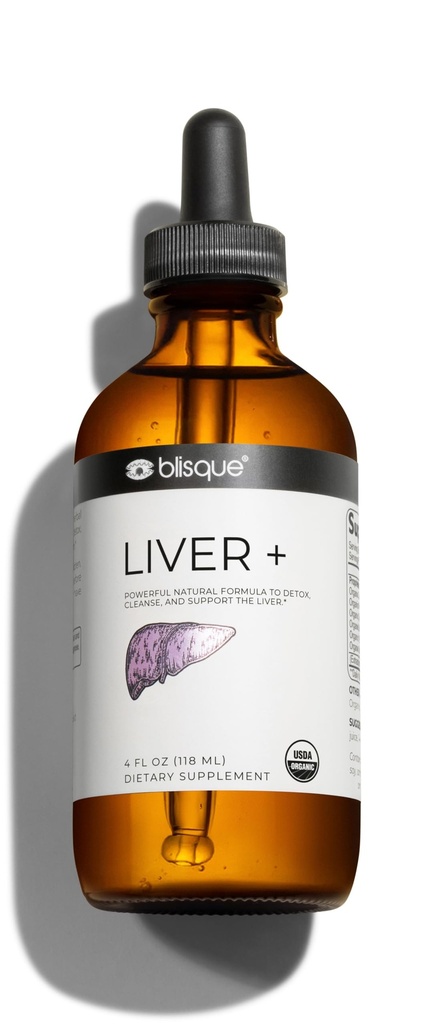 Blisque – Organik Liver Support Complex Supplement to Detox, Cleanse ve Liver | Doktor-Approved | Doğal Malzemeler | Süt Butle ve Dandelion Root | 4 Ounce | 118 Hizmet