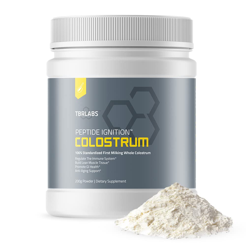 Colostrum Powder, Grass Fed, Gut Health, Bloating, Ανοσία, Δέρμα & Μαλλιά, Περιέχει 400+ Βιοενεργά θρεπτικά συστατικά, ισχυρό βιοδιαθέσιμο, Κέτο, 100% Πρώτο Άρμεγμα – 200g (132 Services)