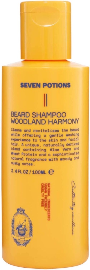Men için Ayıd Shampoo - Gentle, Cleansing Wash for a Clean, Itch-Free Beard – Natural, Vegan, Cruelty-Free – (Woodland Harmony, 3.4 Fl Oz)