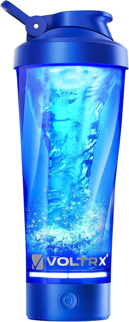 VOLTRX Premium Elektrikli Protein Shaker Şişe, Tritan ile Yapıldı - BPA Free - 24 oz Vortex Port / XP Isıtmalı Shaker Cups for Protein Shakes