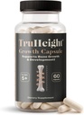 TruHeight Growth Capsules - Natural growth & Development Supplement for Kids & Friends - Endorsed by Pediatriks - Vitamin D, K,dis & Ashwagandha - Bone Strength - Kids Vitamins D3 K2, Ages 5+