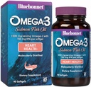 BlueBonnet Beslenme Omega-3 Salmon Oil Softgels, 90 Kont