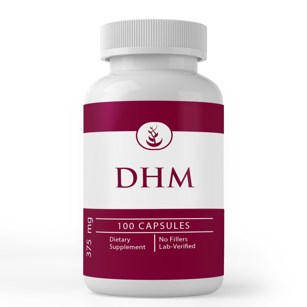 Καθαρά αρχικά συστατικά DHM (Dihydromyricetin), (100 κάψουλες) Πάντα καθαρό, χωρίς πρόσθετα ή πληρωτικά, Εργαστήριο Επαληθευμένο
