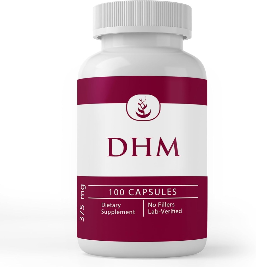 Καθαρά αρχικά συστατικά DHM (Dihydromyricetin), (100 κάψουλες) Πάντα καθαρό, χωρίς πρόσθετα ή πληρωτικά, Εργαστήριο Επαληθευμένο