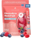 Anne, Anneler için En İyi Anne Yakıtını Biliyor, Hydration Support - forlle, Prenatal, Electrolytes + Trace Minerals, Lactation Drink Mix (16 Count)