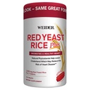 Weider Red Yeast Rice Plus 2- Pack με Φυτοστερόλες 1200 mg ανά 2 δισκία (240 δισκία X 2)
