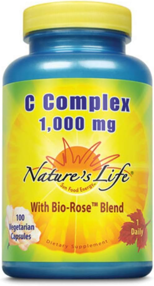 Nature's Life VIT C 1000 mg Caps | 100 ct