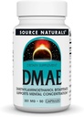 Source Naturals DMAE, Διμεθυλαμινοαιθανόλη Bitartrate - Υποστηρίζει την ψυχική συγκέντρωση - 50 κάψουλες
