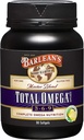Barlean'ın Toplam Omega 3 6 9 Softgels, Borage ve Flaxseed Oil ile Fish Oil Supplement, 1000 mg Omegas ALA, EPA, DHA ve GLA Ortak Destek Supplements ve Heart Health için, 90 Count