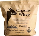 Raw Organic Whey protein Toz, Grass Fed, Mutlu Sağlıklı İnekler, Undenatured, Hormon Ücretsiz, Gluten Free, Unflavored, Unsweetened Protein, 5LBBB