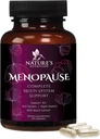 Menopause Supplements for Women with Black Cohosh - Hot Flash and Hormone Support for Women, Natural Menopause Relief Vitamins Support Mild Night Sweats & Balance, Non-GMO & Gluten Free - 60 Capsules