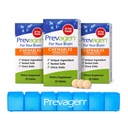 Prevagen Regular Strength Orange Chewables - 90 Tabletler (3 Ay Supply) | Beynin için formüle edildi | Apoaequorin Plus Vitamin D3 7Day Pill Minder