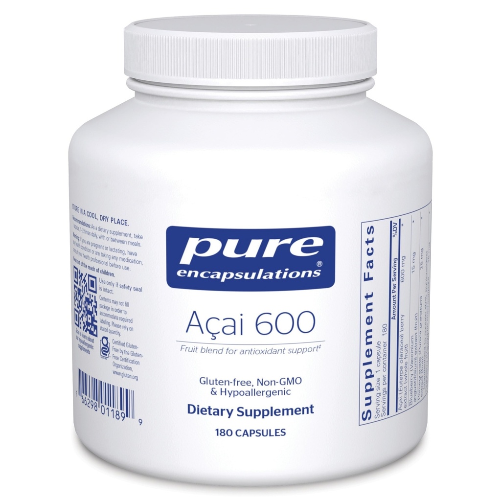 Καθαρές ενθυλακώσεις Acai 600 