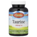Carlson - Taurin, Free-Form Amino Asit, Destek, Nerve Health & Muscle Function, 100 Capsules