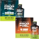 Frog Fuel Power Energized protein & Ultra Energized Pre Workout Shot Sche, 1500 mg Beta Alanine, 15g protein Nano-Hydrolyzed Grass Fed Collagen, Pre & Post Workout, 1.2 oz Packets, 48 Packets,