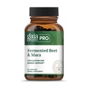 GAIA HERBS PRO Fermented Beet & Maca - Sağlıklı Enerji ve Circulation Support Supplement* - Kidney Health Supplement with Beet & Carrot Root - Vegan, Gluten-Free, Soy-Free - 60 Capsules (30 hizmet)