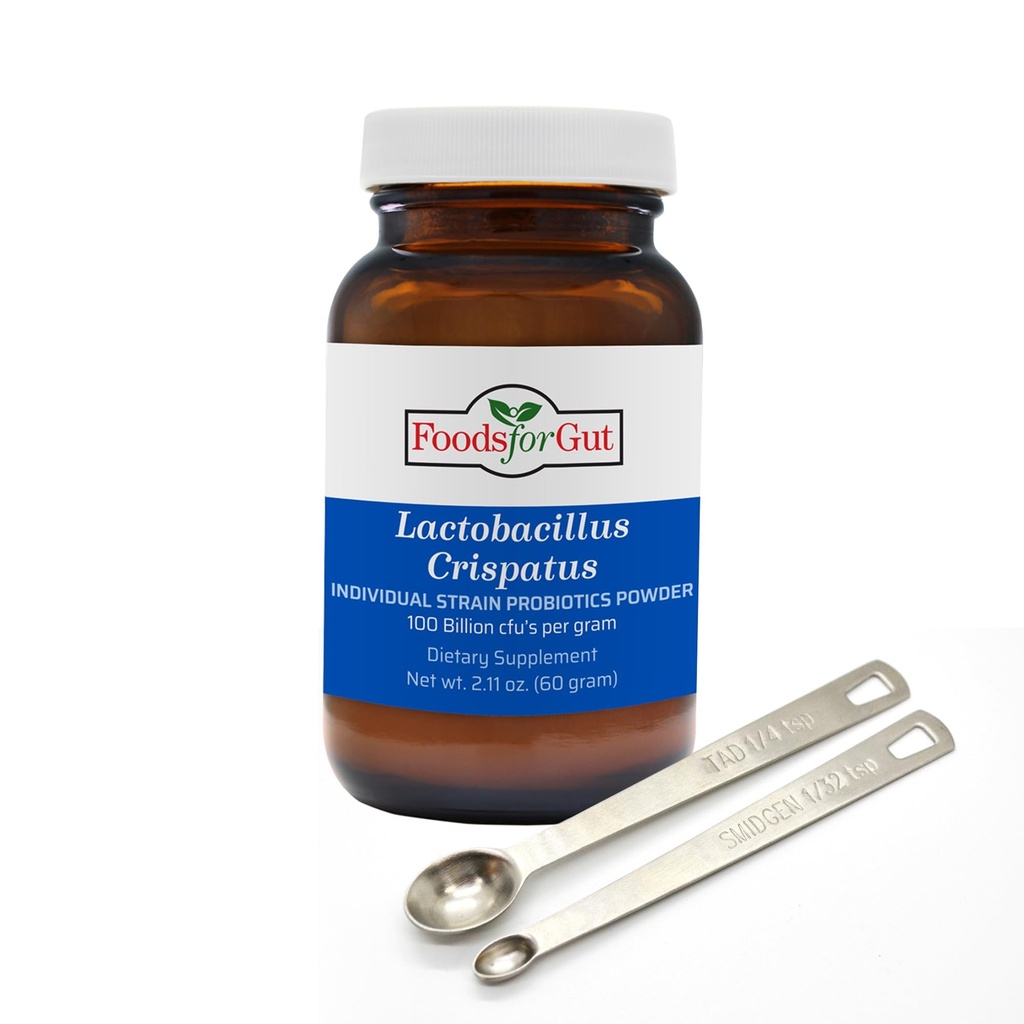 Τρόφιμα για τα εντόσθια Lactobacillus Crispatus Probiotic Powder 100 Billion cfu's 