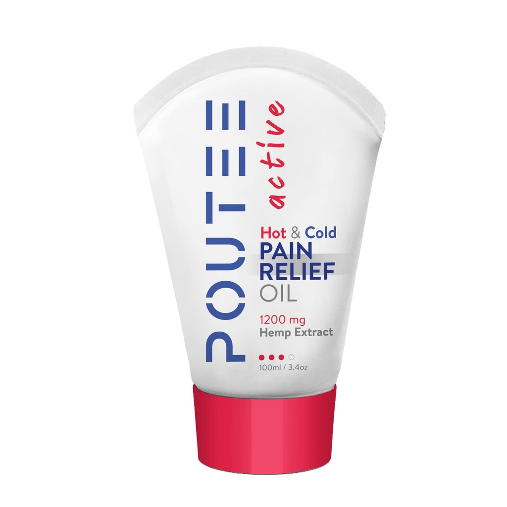 Sıcak ve Soğuk Petrol (3.4oz) menthol, camfor ve Doğal Hemp Petrol Ekstraksiyonu ile - ABD'de Made in USA