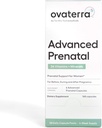 Ovaterra Advanced Prenatal Vitamins for Women with 550 mg Choline, Torchfolate, Chelated Iron & 24 Nutrients 168 Capsules - 28 Day Supply