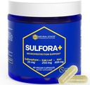 N-Acetyl-L-Cysteine 600mg συμπλήρωμα NAC - Sulforafane συμπλήρωμα 25mg - Superfood Kale Leaf σκόνη με οργανικό Broccoli Sprout - Brain Health Αντιοξειδωτικά - 60 κάψουλες NAC