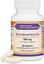 Dihydromyricetin (DHM) 50 κάψουλες, 300mg, συμπλήρωμα υποστήριξης ήπατος (Τρίτο μέρος δοκιμαστεί) (DHM Depot) Μη ΓΤΟ, Χωρίς γλουτένη (Liver Cleanse Detox & Επισκευή) από διπλό ξύλο